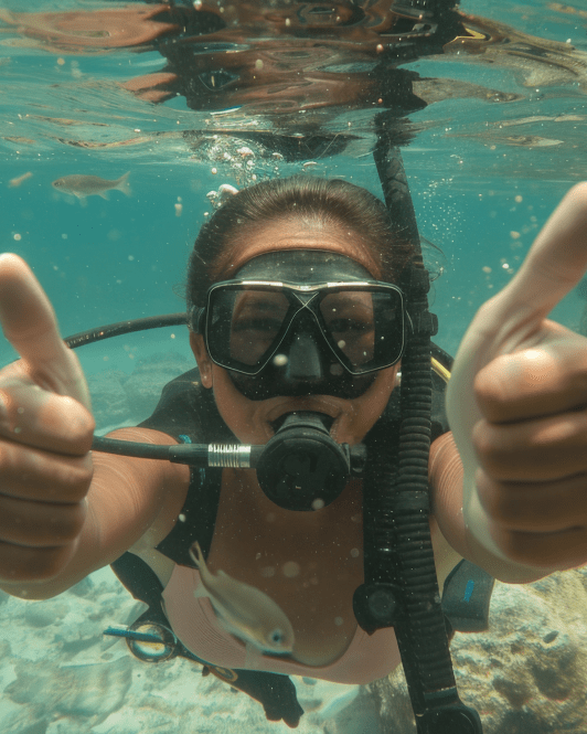 womens diving day